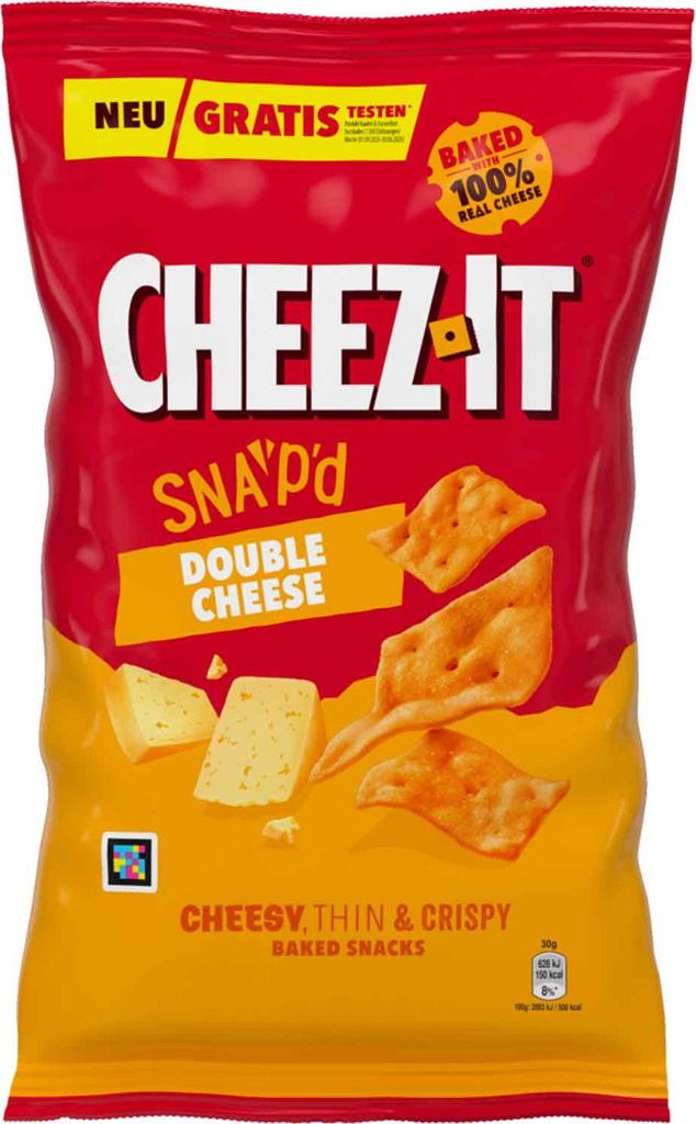 Cheez-It Double Cheese Crispy Bread dünne Snacks Packung Obrázek produktu 