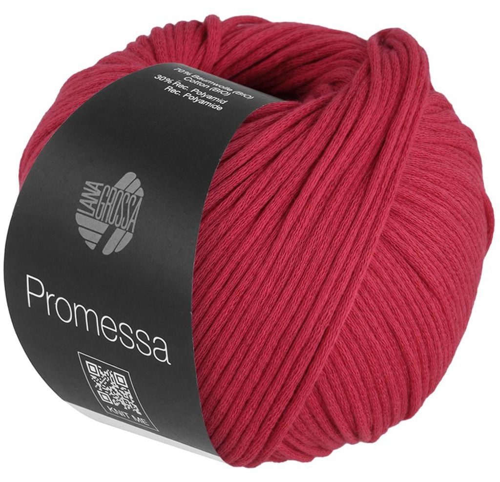 Lana Grossa - Promessa 0001 orientrot Produktbild 