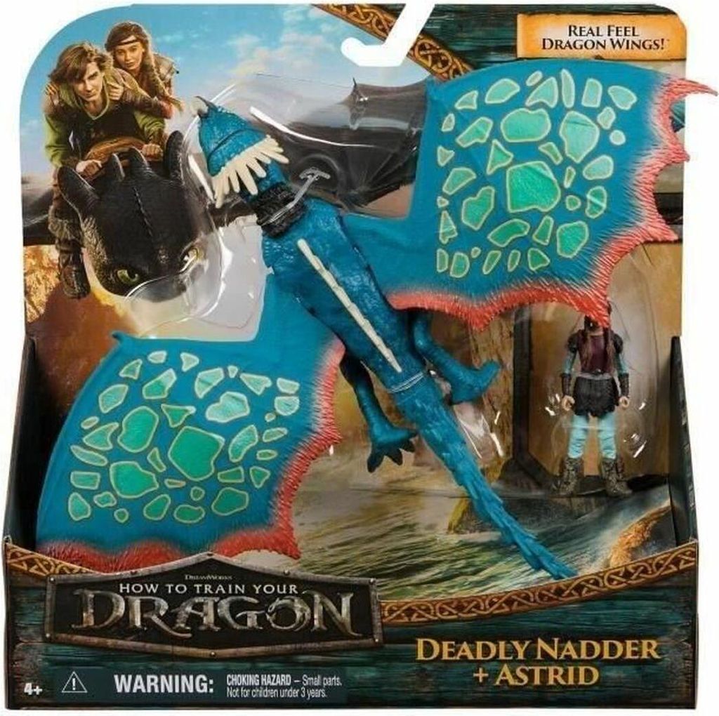Actionfiguren Spin Master MAESTRO DE GIRO DRAGÓN Y VIKINGO 25 CM STORM