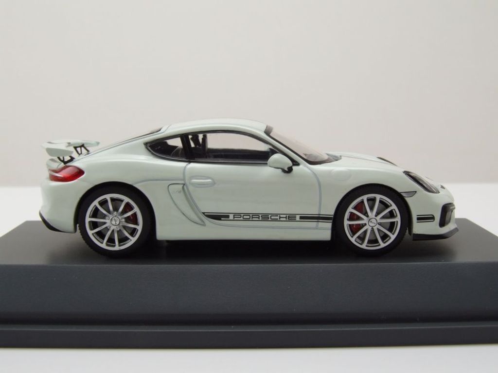 Schuco 450758800 Porsche Cayman GT4 981 weiß 1:43 Produktbild 4