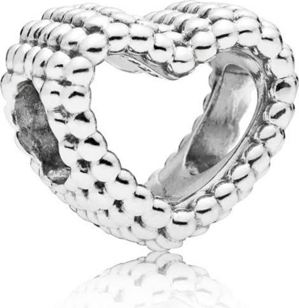 Pandora 797516 Original Charm Beaded Heart Sterling-Silber Produktbild 