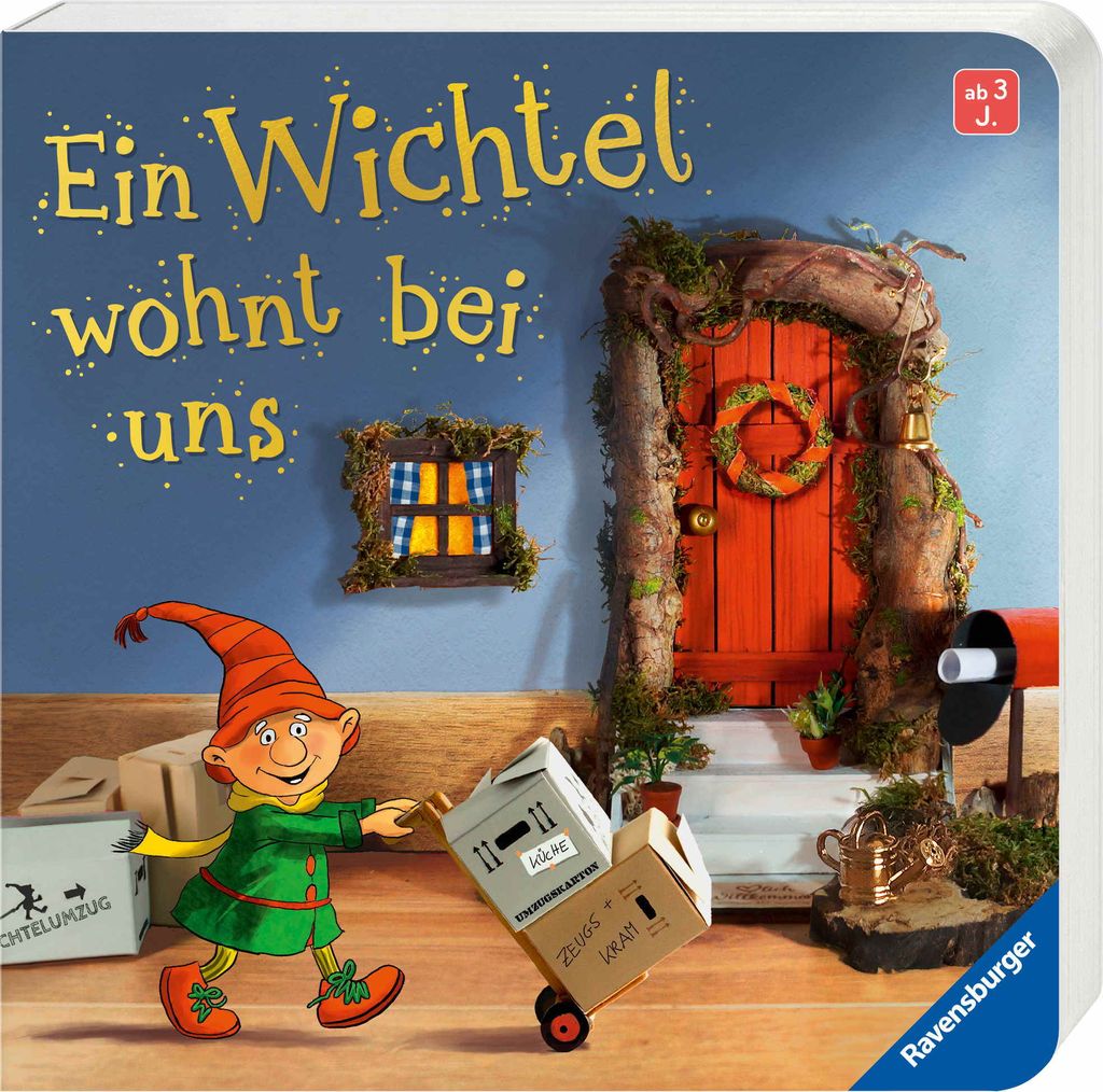 Ravensburger Buch Pappbilderbuch Vorlesen Ein Wichtel wohnt Image du produit 