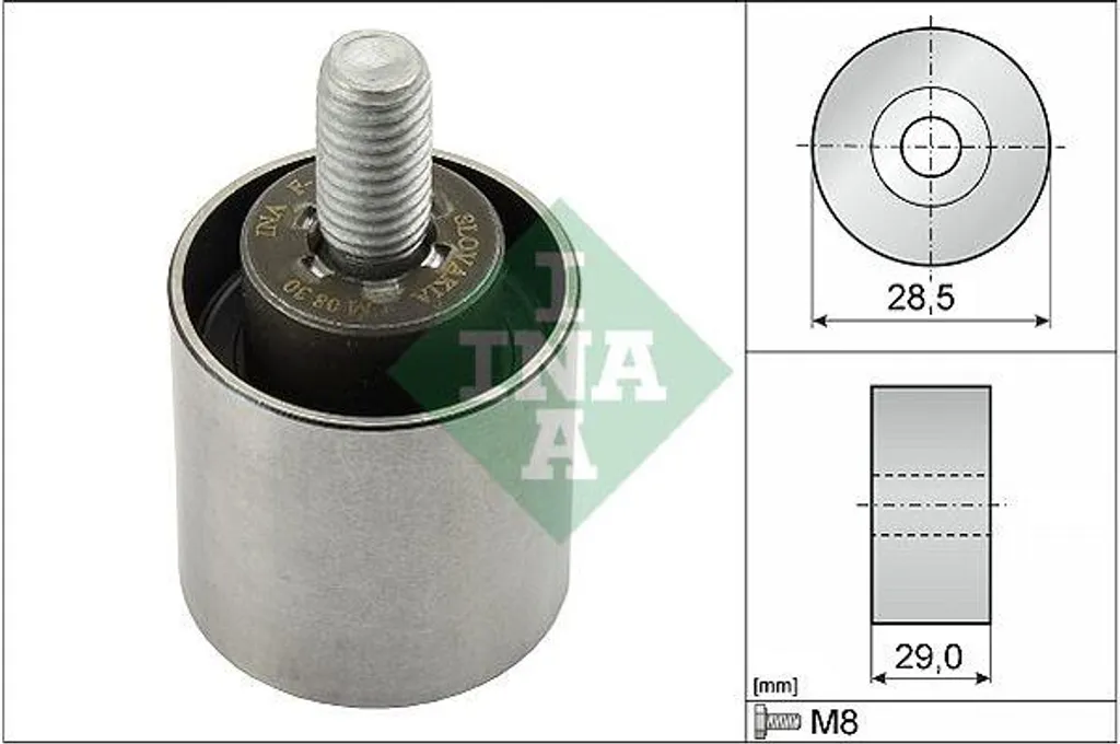 Supprimez les bruits de distribution avec le galet INA 532 0661 10 OE