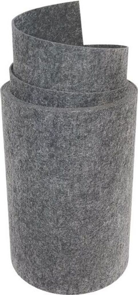 Doppelstab Sichtschutz zaun|zu Design-Vlies 255cm Einzelstreifen Zaunblende Anthrazit