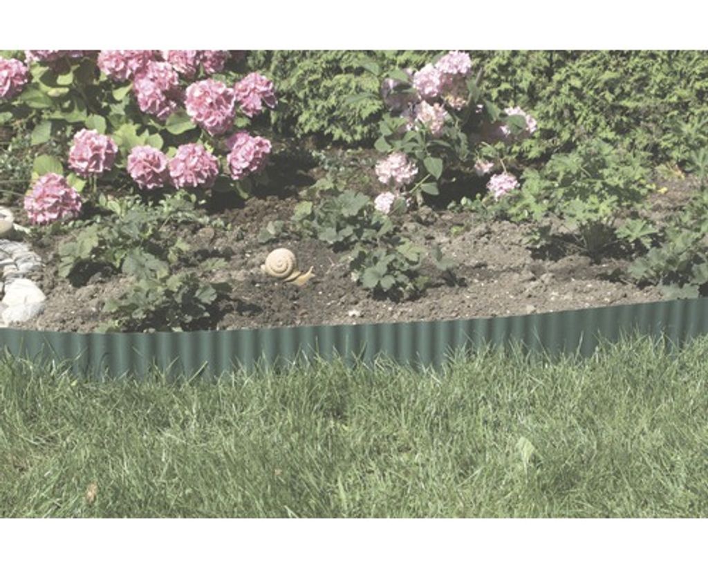 Plastový obrubník FloraSelf 20 cm x 9 m zelený Obrázek produktu 
