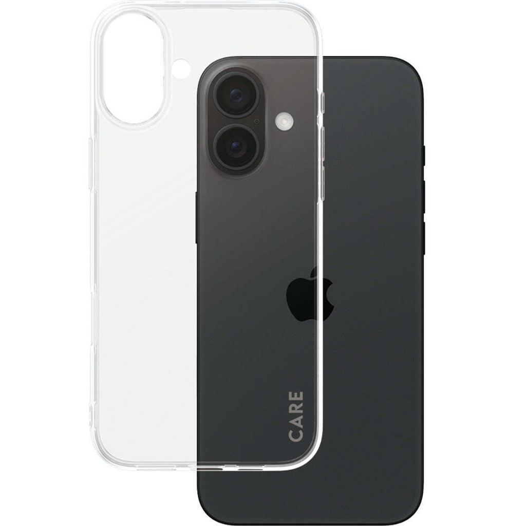 PanzerGlass CARE by Fashionable Case Transparent X-Ray Soft Basic iPhone 16 Plus, Cover, Apple, Apple - iPhone 16 Plus, Transparent