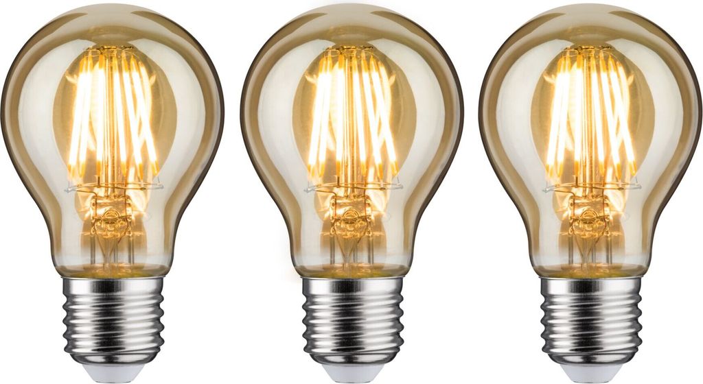 Paulmann Leuchtmittel Bundle 3x LED Allgebrauchslampe