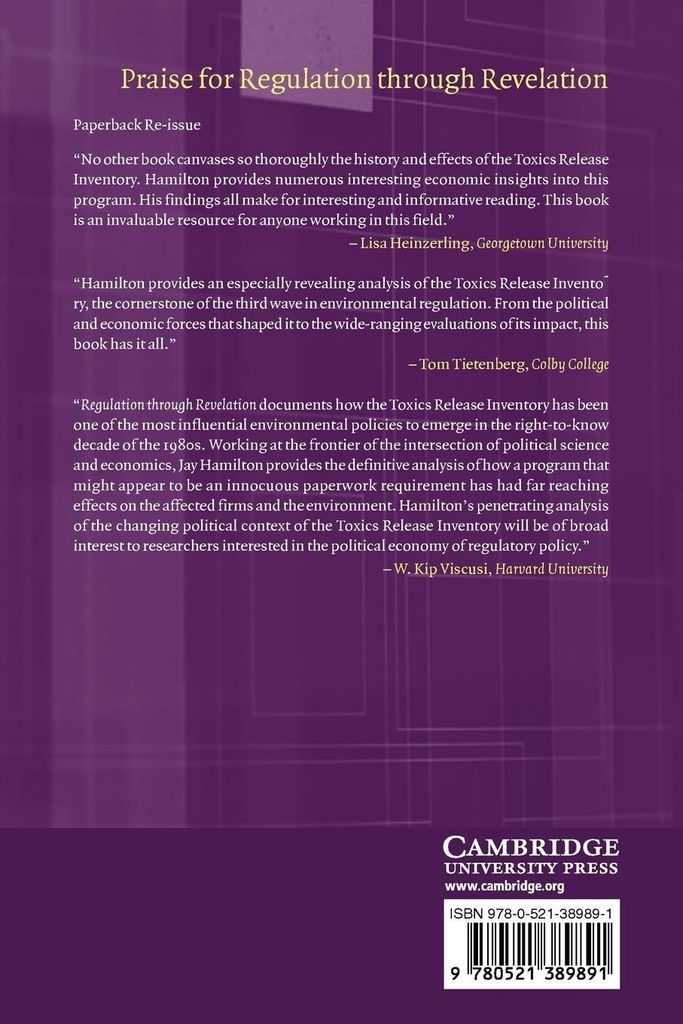 Regulation Through Revelation