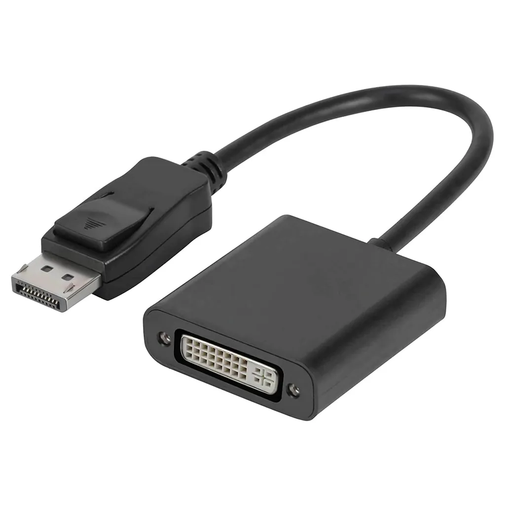 Convertisseur DisplayPort DP vers DVI Full HD VALUE avec verrouillage - 6