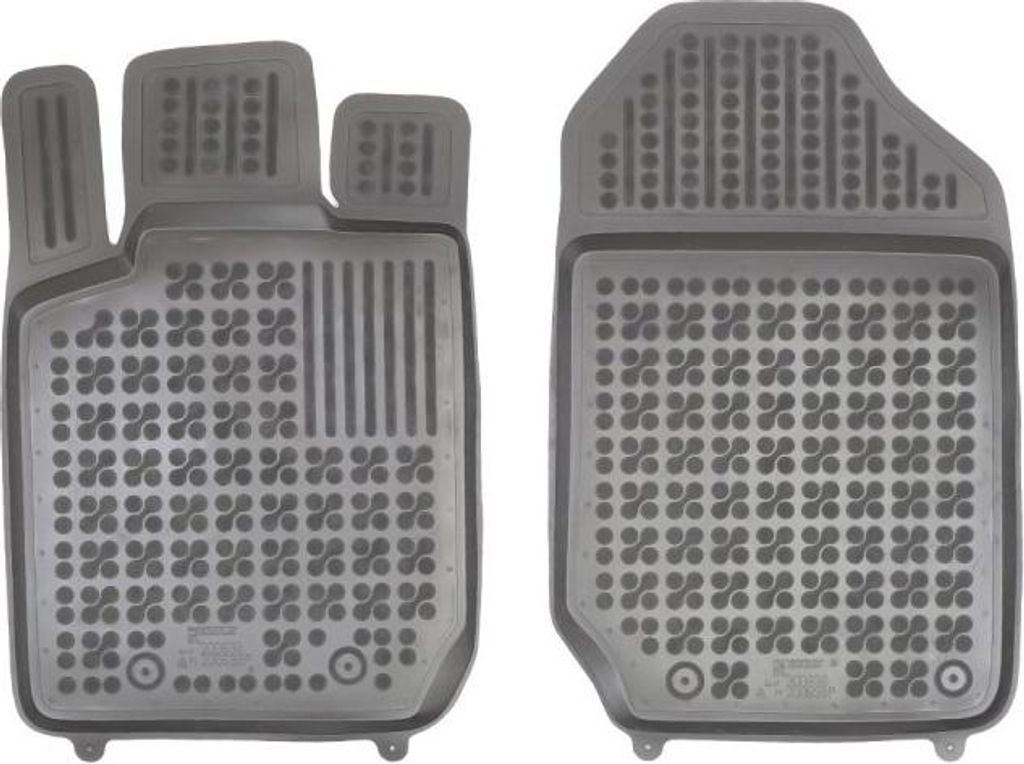 Gummimatten für FORD Ranger (2011–2020) 2 Stück – Wannen-Typ