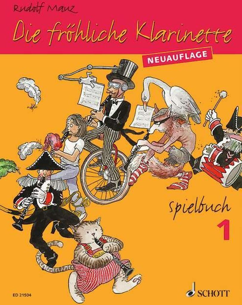 Die fröhliche Klarinette. Spielbuch 01