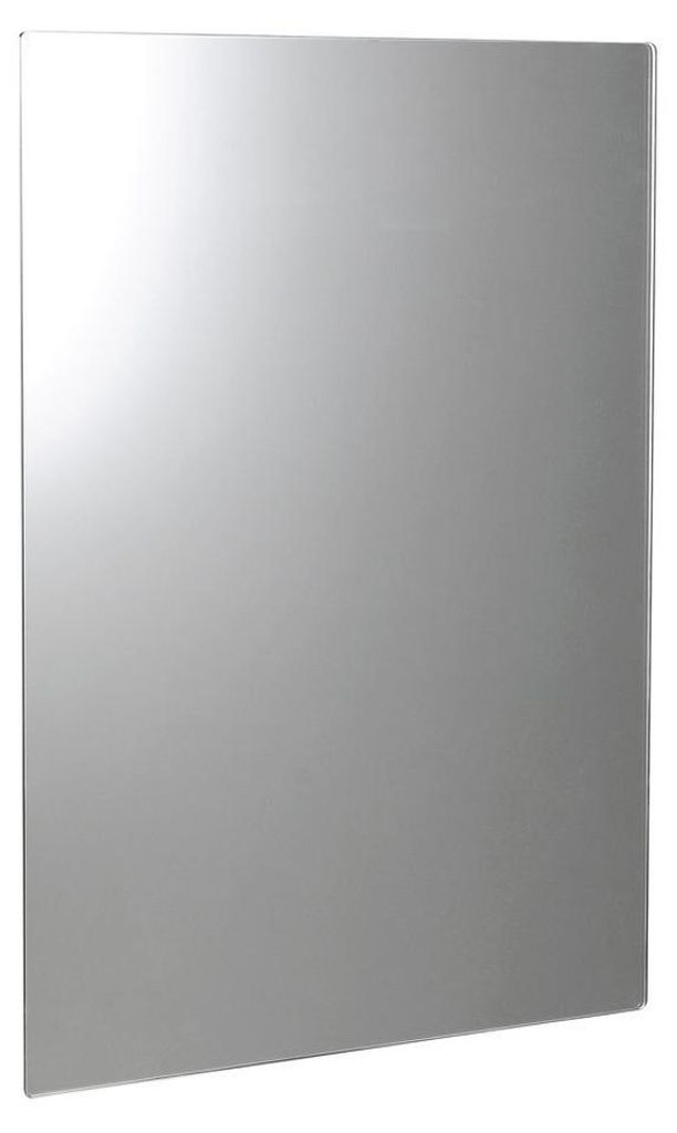 Sapho PLAIN Spiegel mit Schnittkante 60x90cm, abgerundete Ecken, CU free