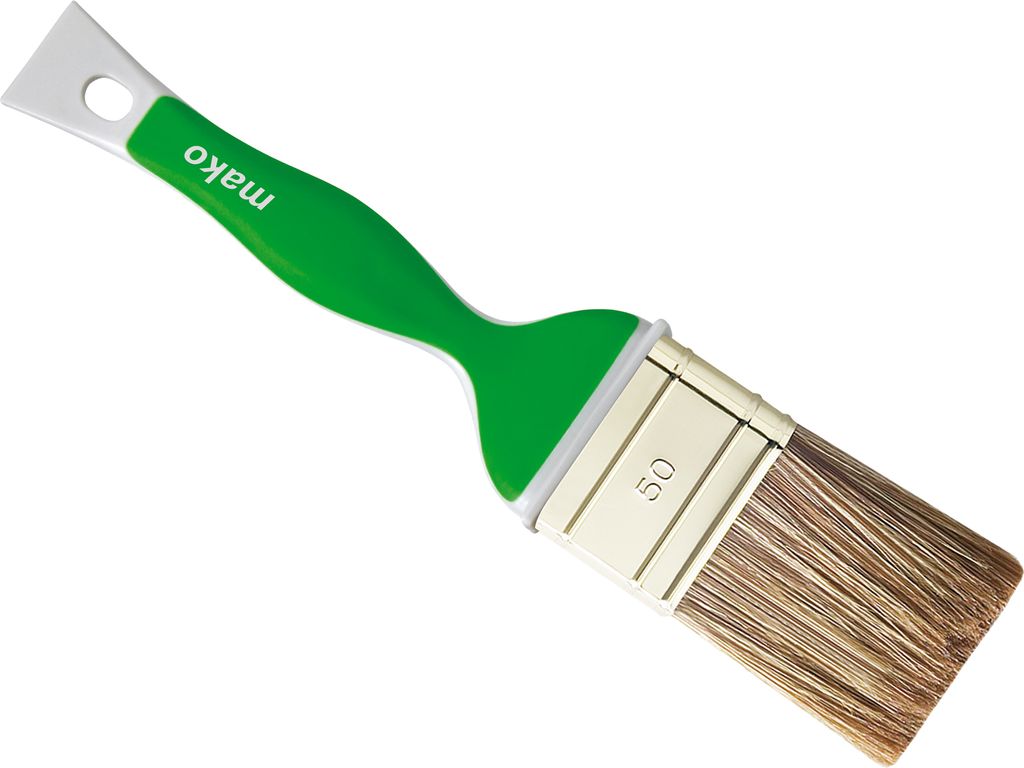 Mako Lasur-Flachpinsel Soft Grip 25 mm