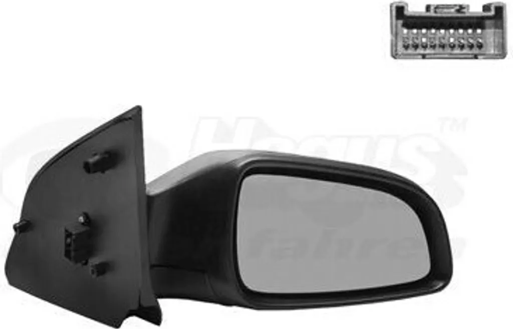 Rétroviseur Opel Astra H GTC droit cassé ? Remplacez par le Van Wezel 3746828