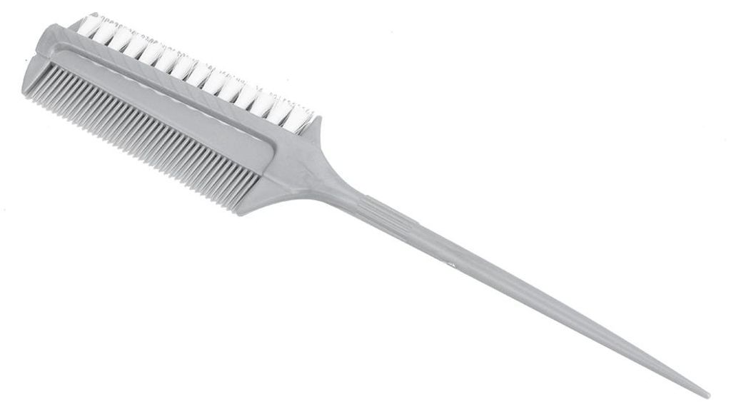 Professionelles Werkzeug zum Setzen von Strähnchen – Friseur-Färbepinsel und -Kamm