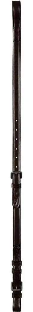 Martingale Fixe en Cuir avec Bouclerie Inox Dyon New English Marron Full