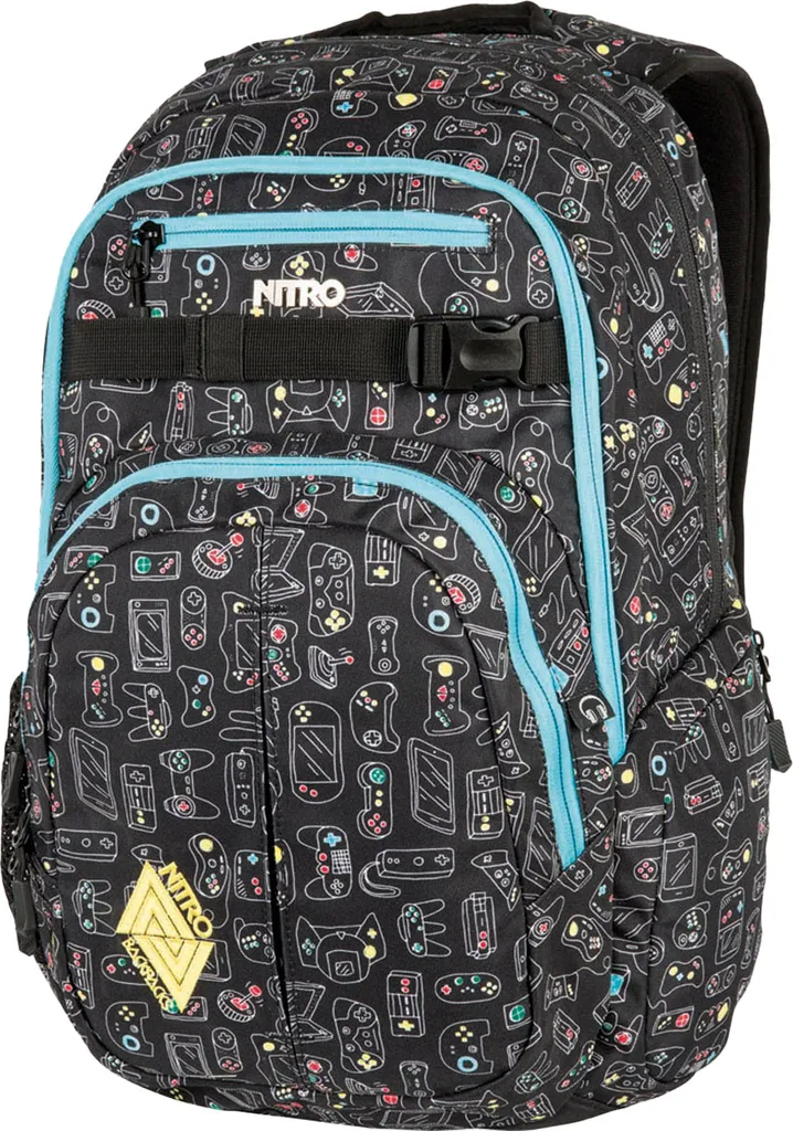 Nitro Chase 35L Checker: Zaino Urban con Scomparto Laptop 17 Pollici - 22