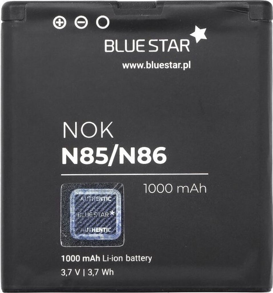 Bluestar Akku Ersatz kompatibel mit Nokia N85 / X7-00 1000 Produktbild 
