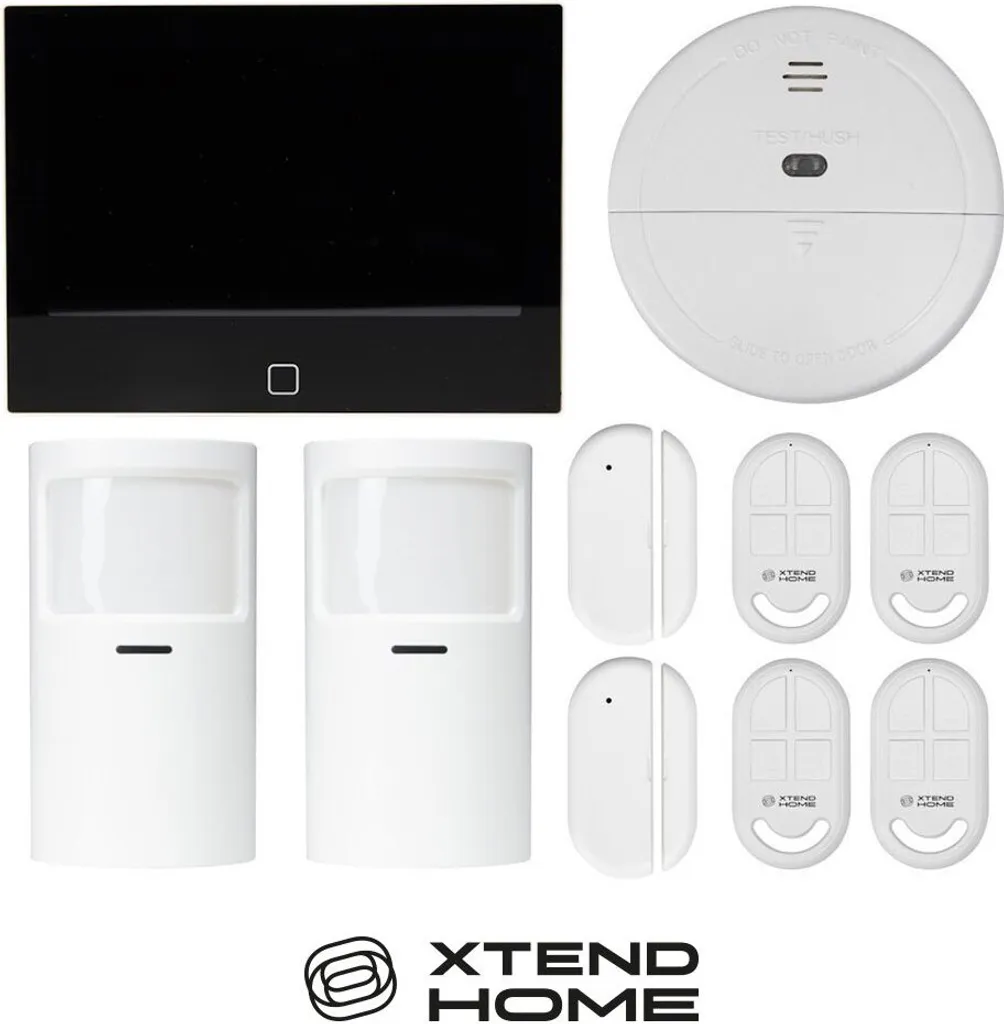 Système d'Alarme Maison Sans Fil Connecté Tuya et Ecran Tactile 7"