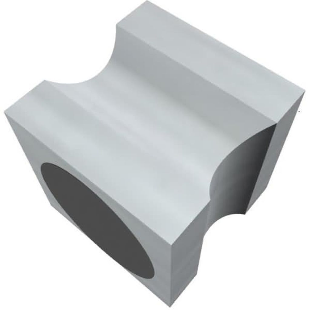 Magnet Stempel 20x20x20mm silber