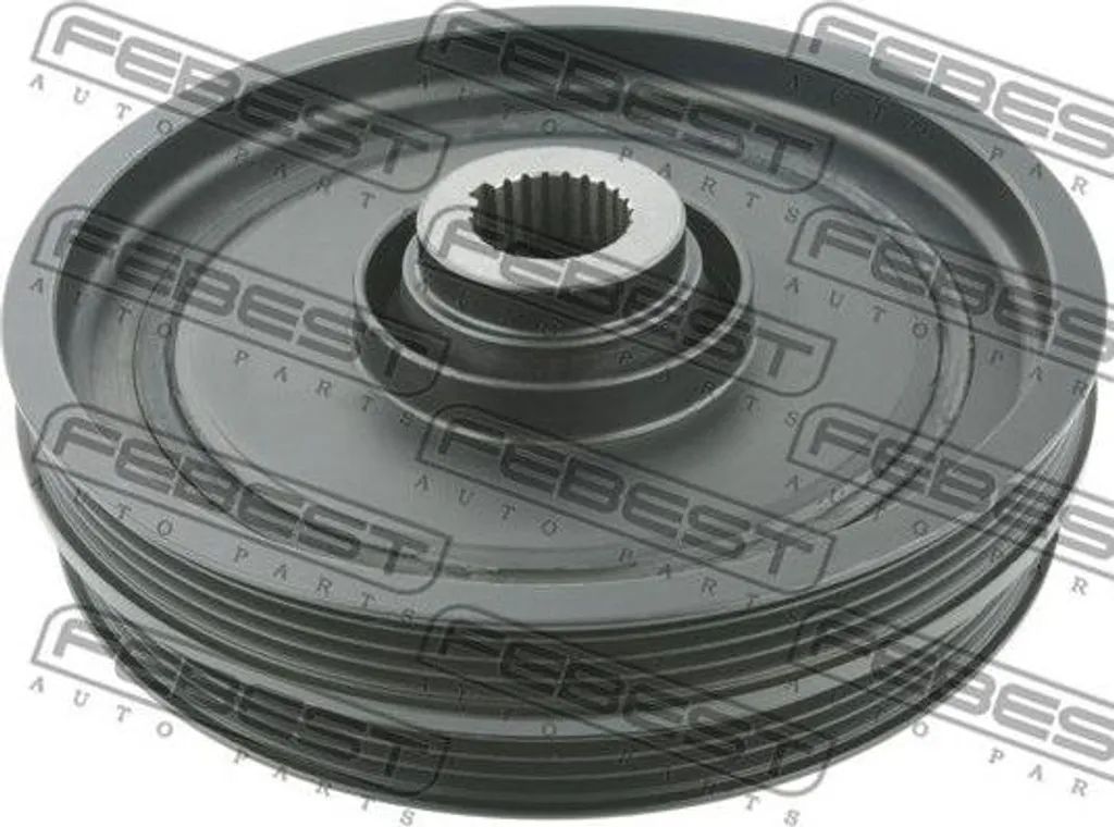 Poulie Damper FEBEST HDS-D16W pour Vilebrequin Civic OE 13810P2K003