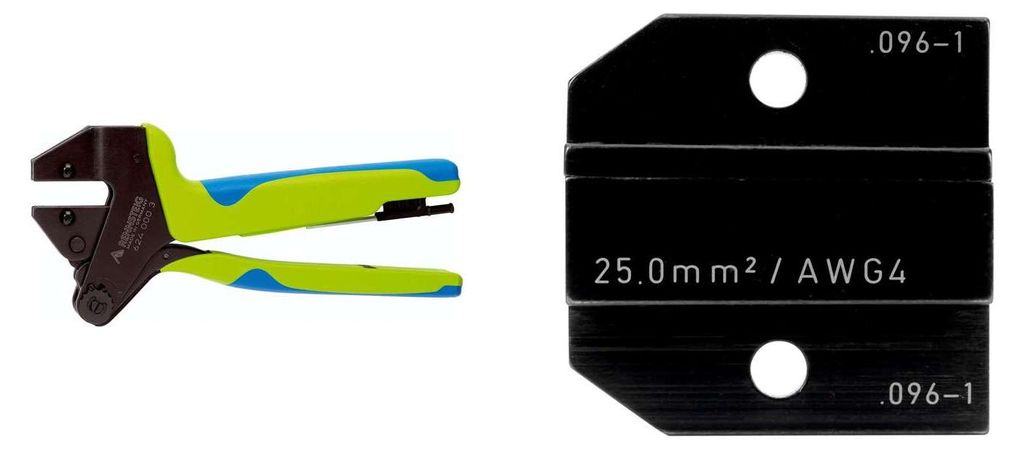 624 096-1 3 0 K1 Rennsteig Werkzeuge GmbH Crimpzange PEW12 für isolierte / unisolierte Aderendhülsen inkl.