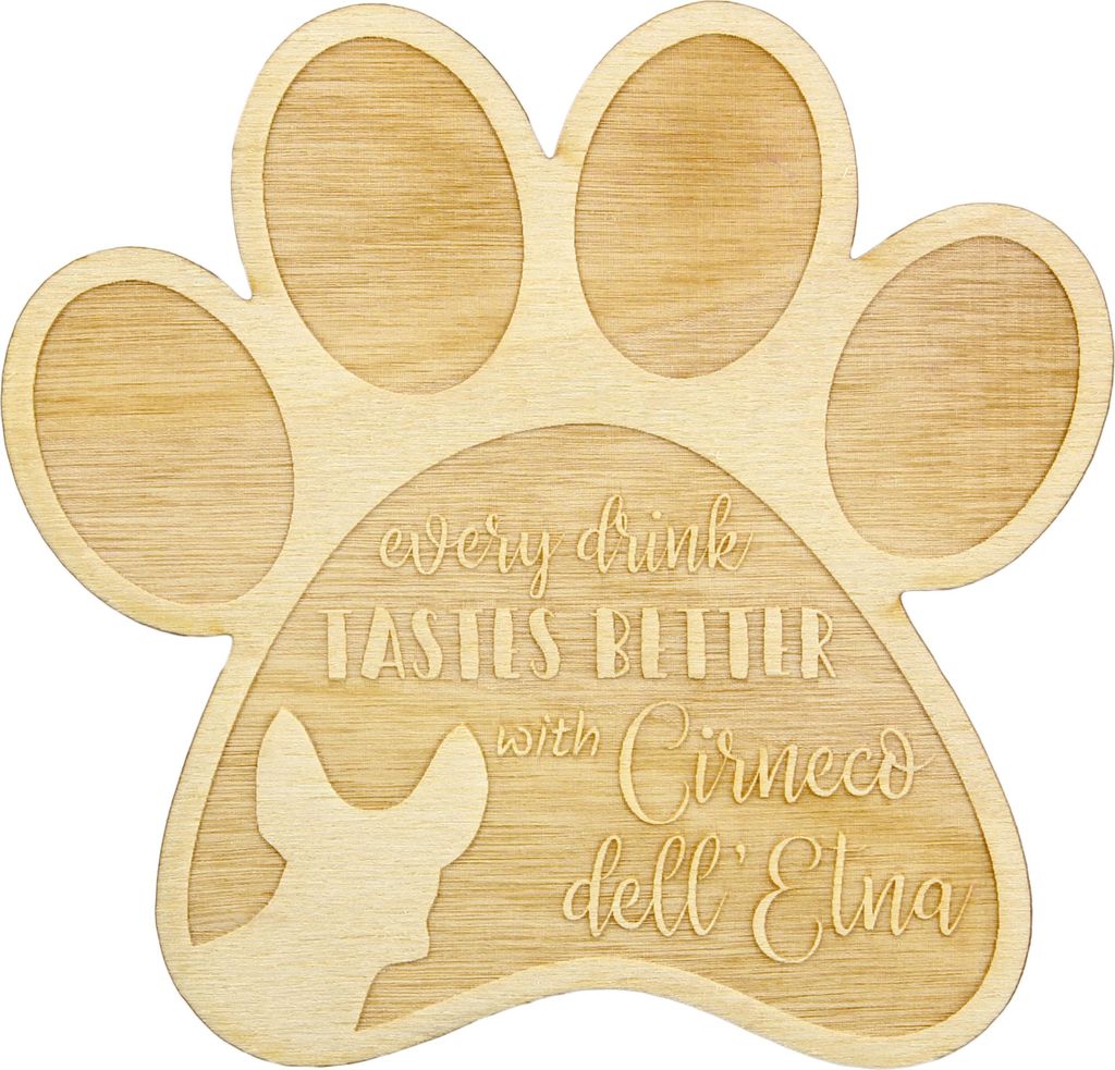 Cirneco dell'Etna - Tasse Untersetzer, graviert Untersetzer mit Hund, Geschenk für Hundeliebhaber von Art-Dog Marke