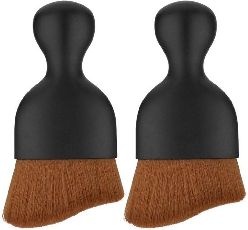 Lot de 2 brosses automobiles à poils souples pour détails d'intérieur