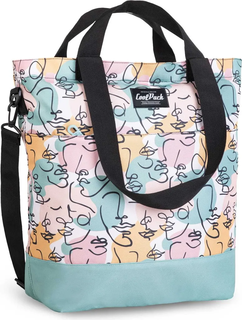Sac à dos femme Art Deco CoolPack Soho avec compartiment PC et dos confort