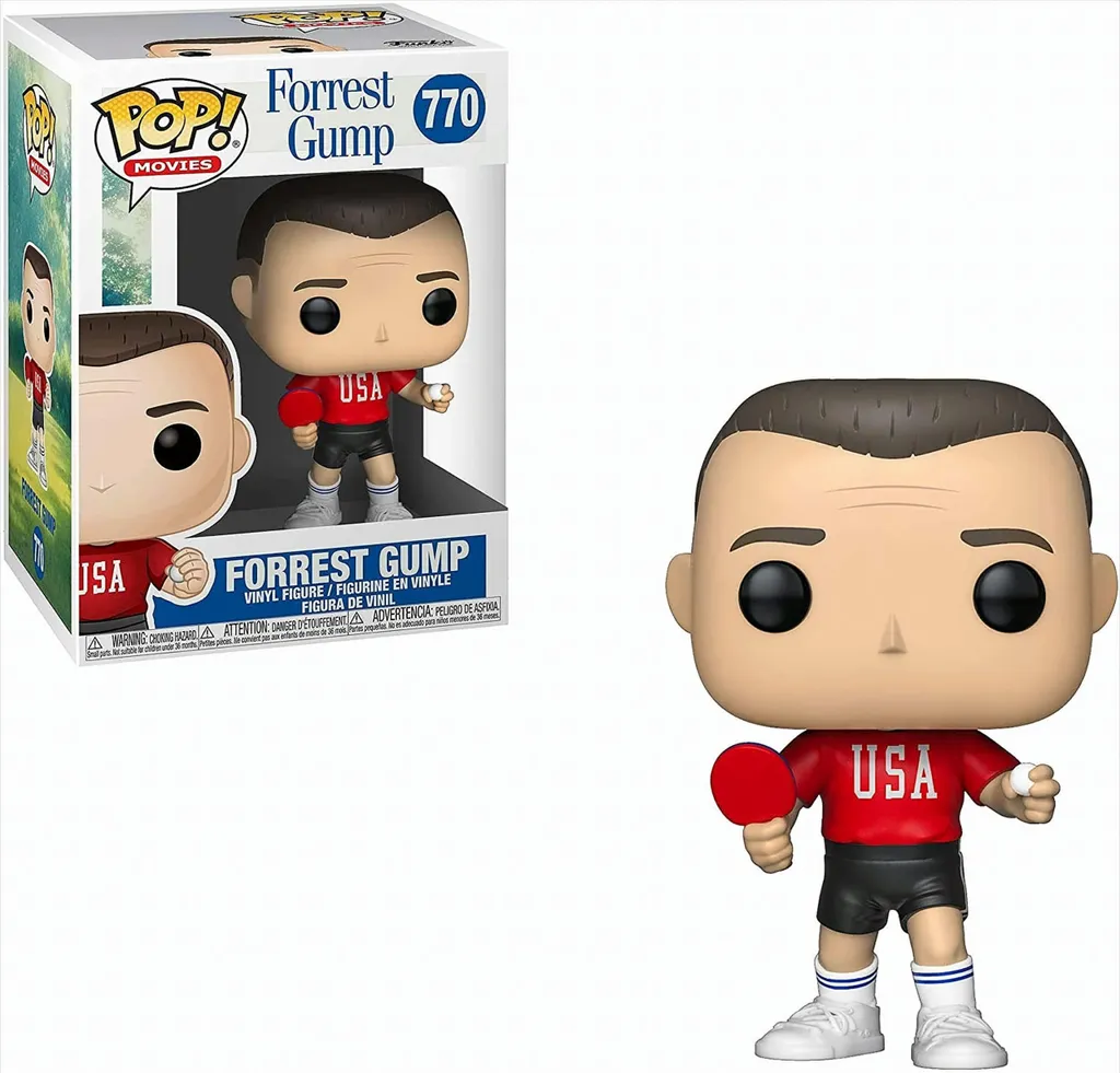 Forrest Gump 770 Funko Pop avec Boîte de Chocolats Figurine de 9 cm