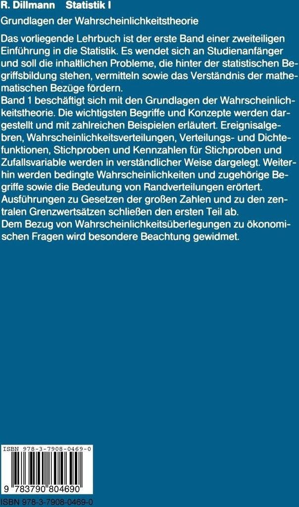 Statistik I