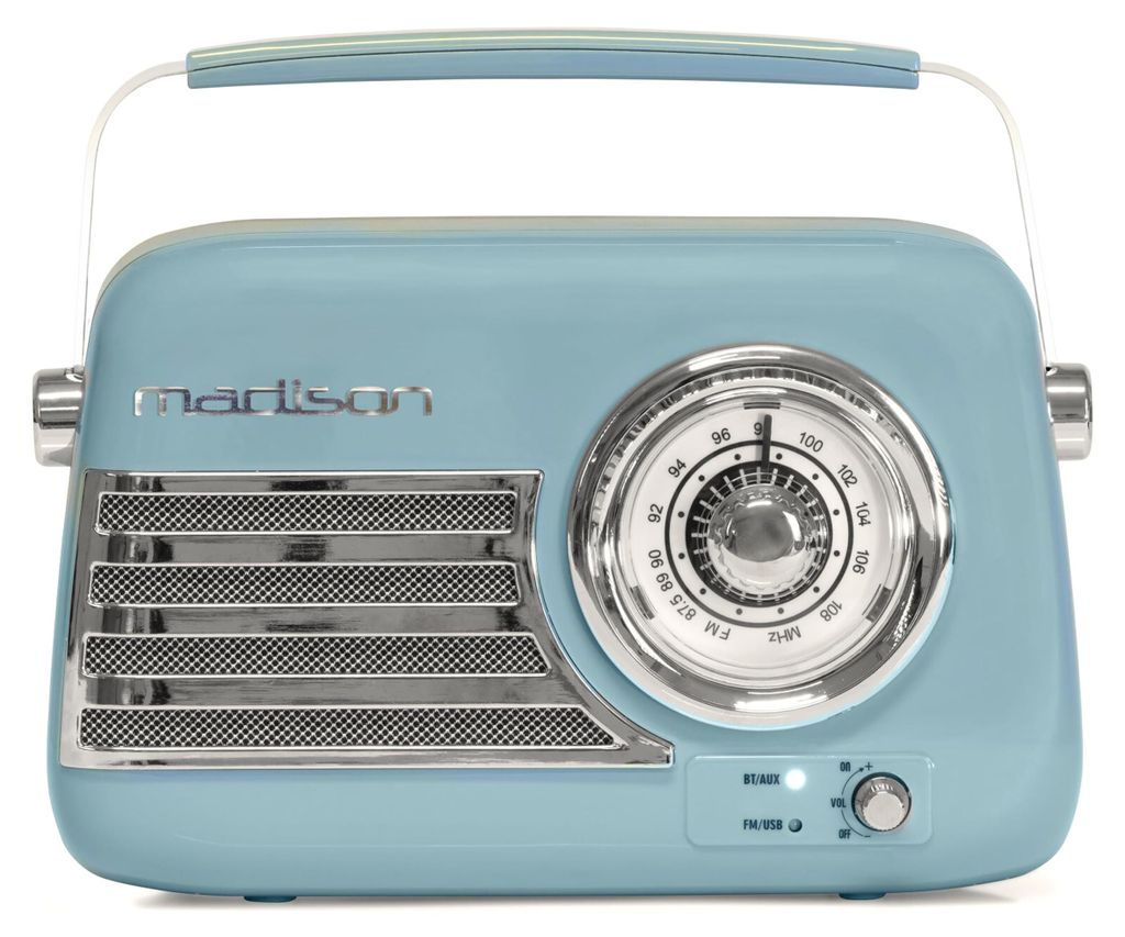 Madison Freesound-VR40BLU Blue Retro rádio Obrázek produktu 