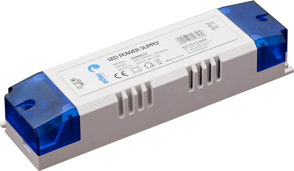 Transformateur 12V 60W alimentation continue tension constante