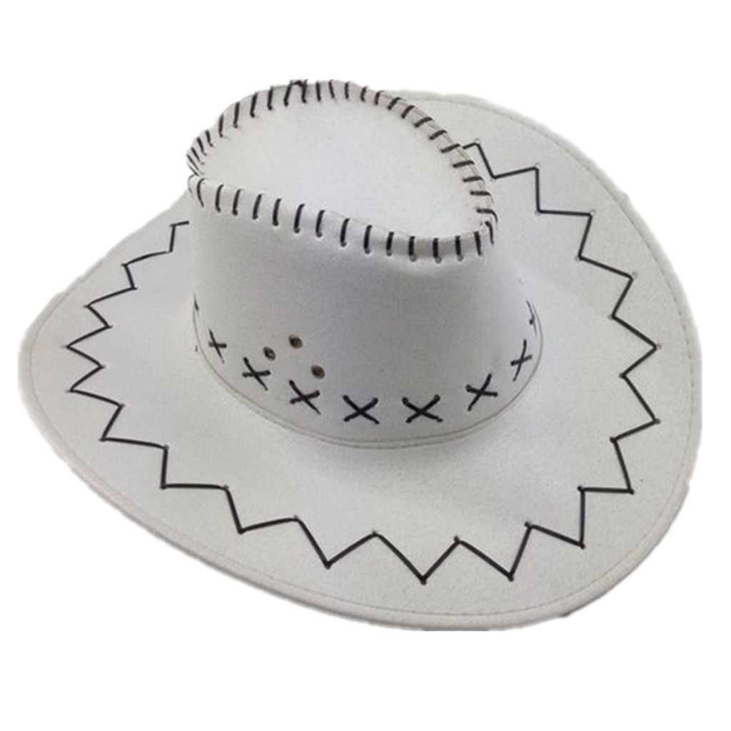 Cowboy Hut Westernhut Weiss