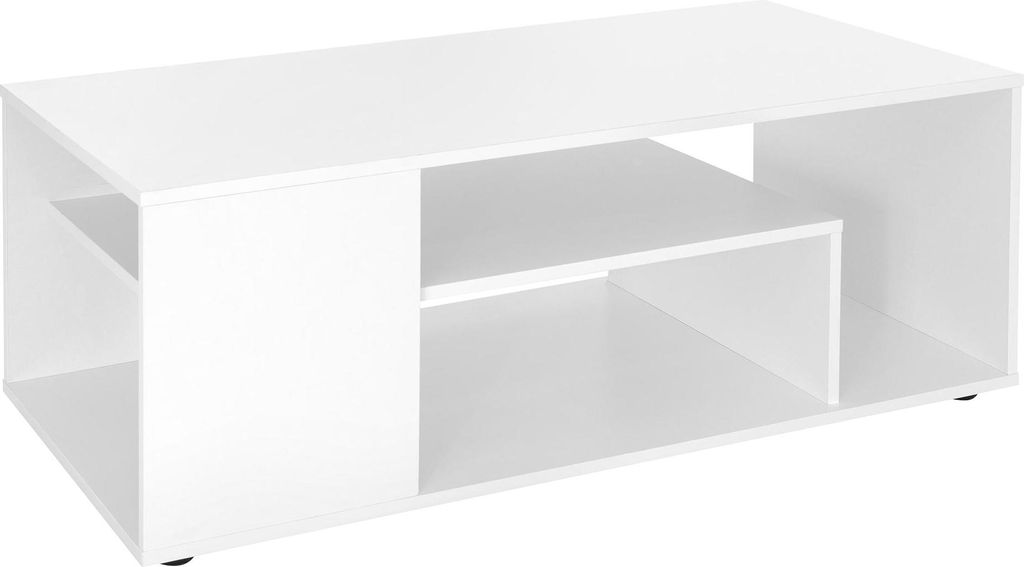 ML-Design Couchtisch in Weiß, 110x50x41 cm, Geräumiger Produktbild 