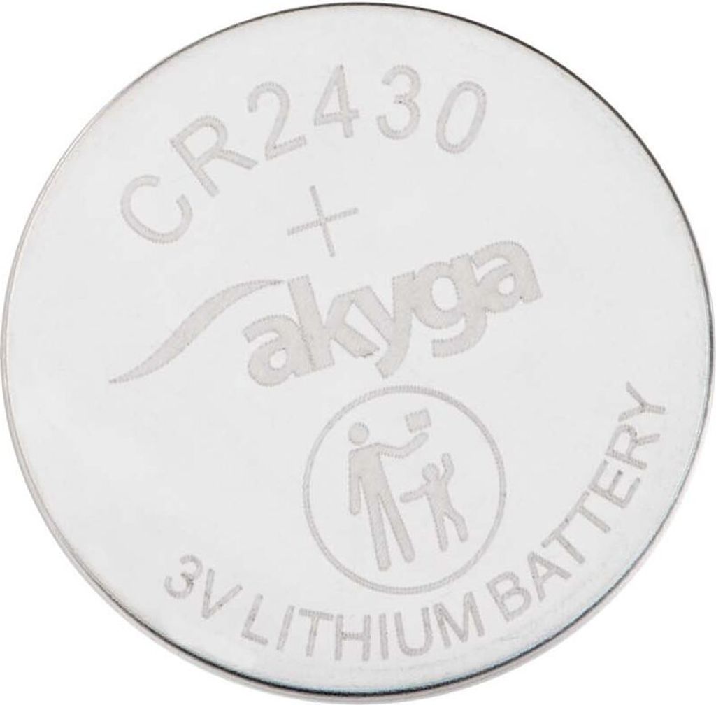 Lithium-Batterie CR2430 Akyga AKY1084 3V / 280mAh