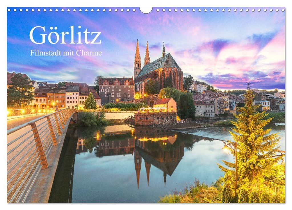 Görlitz - Fimstadt mit Charme (Wandkalender 2027 DIN A3 Produktbild 