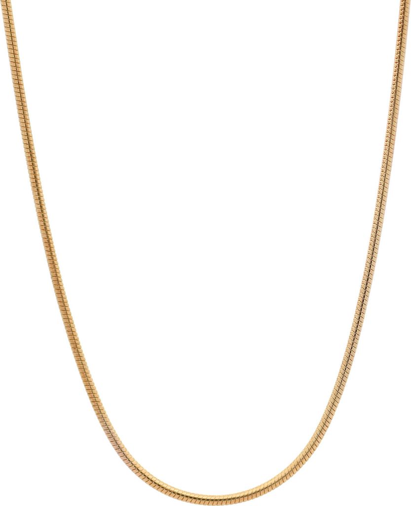 Goldkette Schlangenkette Länge 42cm - Breite 1,1mm - 585-14 Produktbild 