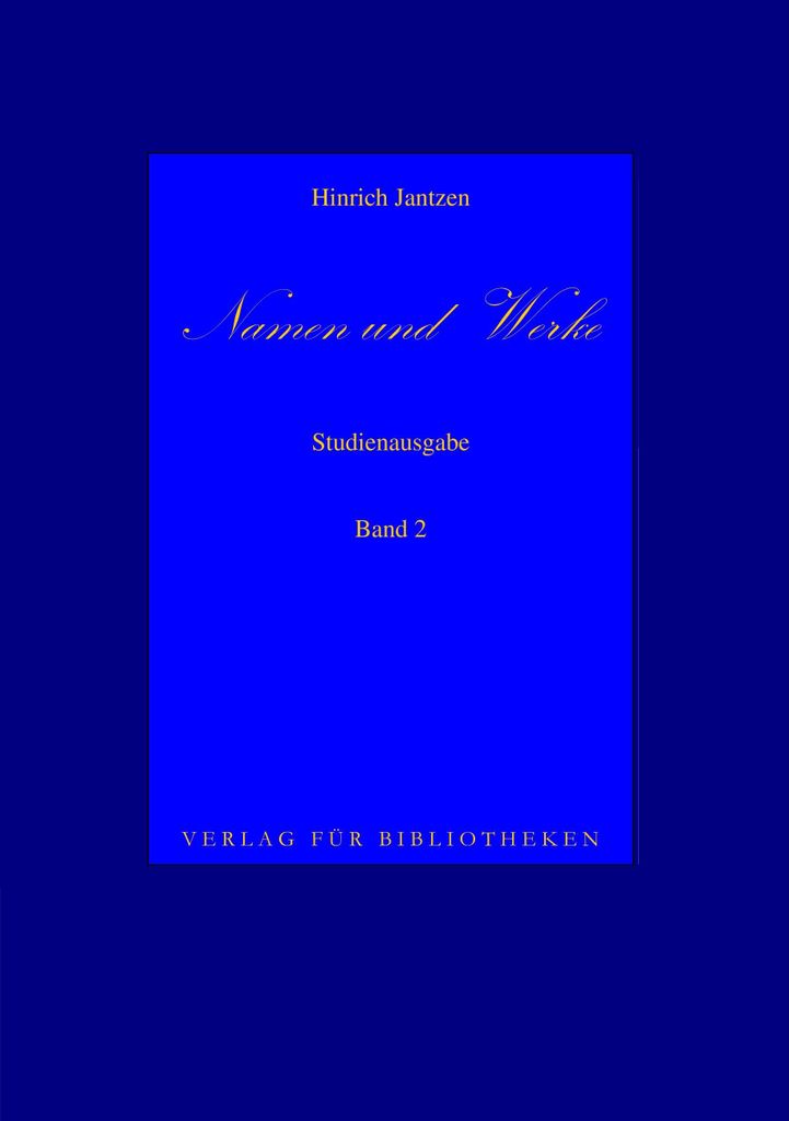 Namen und Werke 2