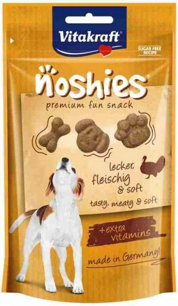 Vitakraft Noshies indyk przysmak dla psa 90g Produktbild 