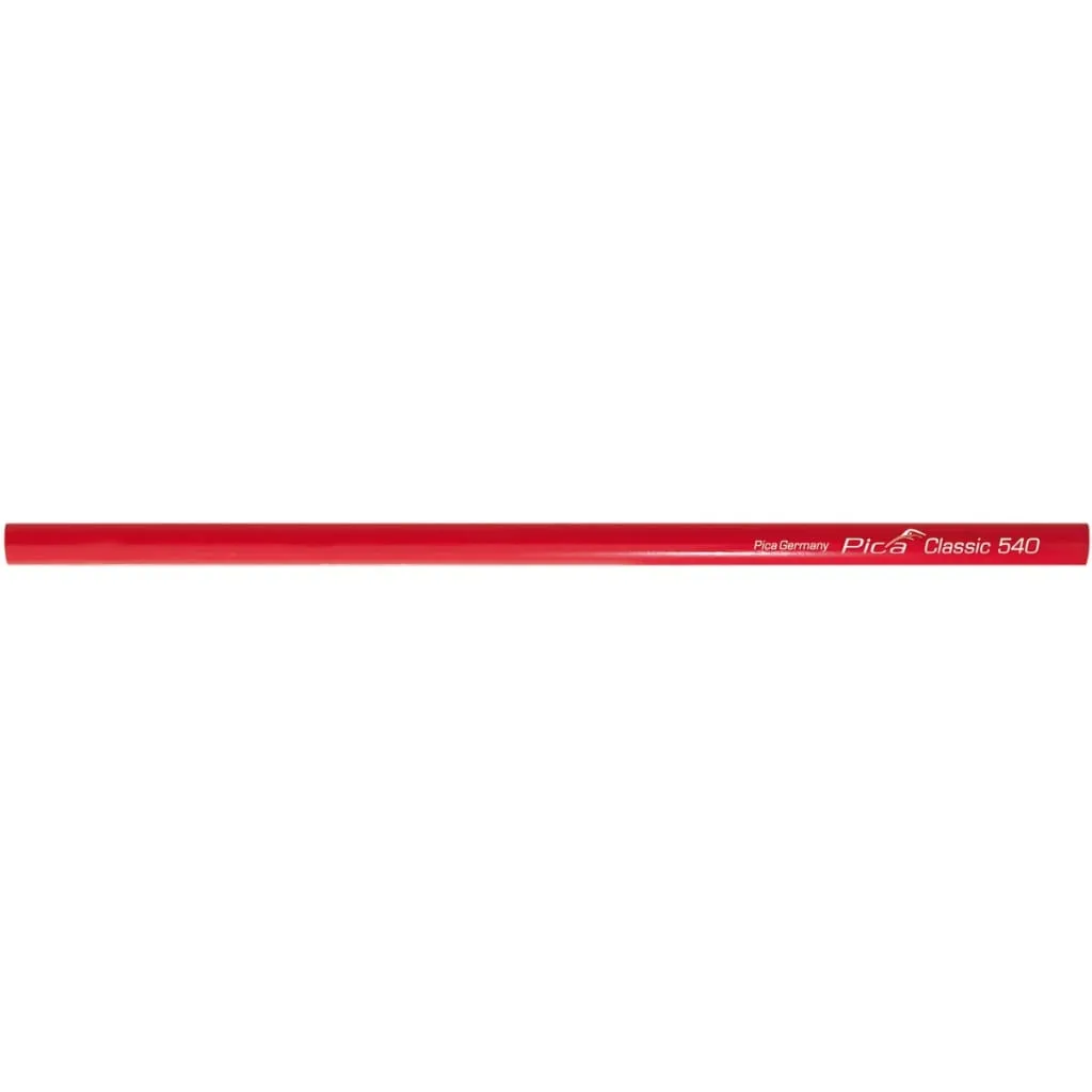 Crayon de menuisier plat Pica Classic 540 pour traçage sur bois brut