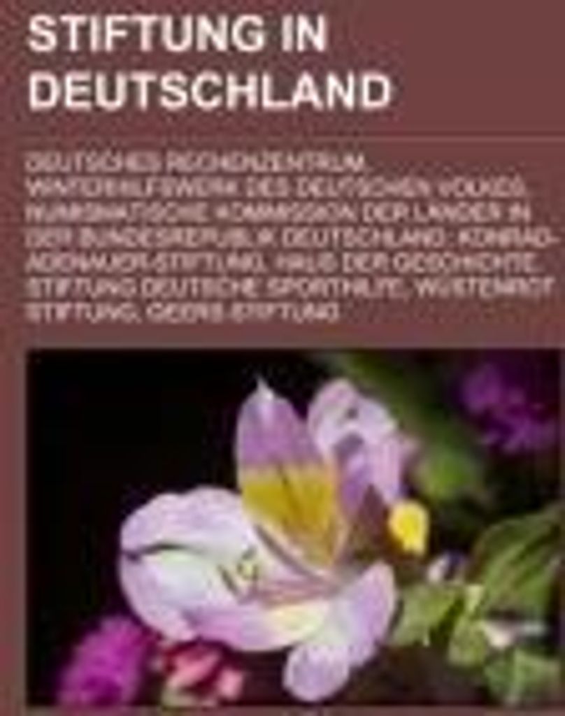 Stiftung in Deutschland