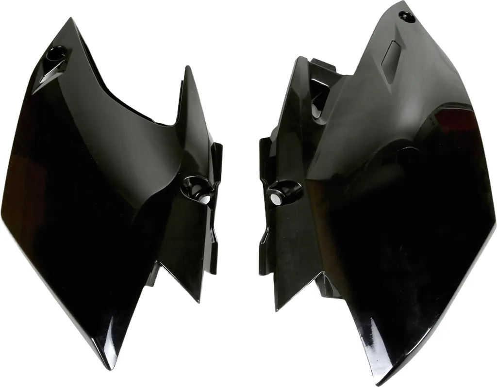 Carénage latéral UFO PLAST noir pour Yamaha WR F 450 (2012-2015) 2 pcs