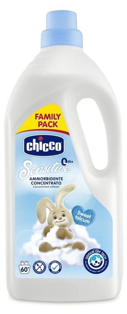 CHICCO Sensitive Concentrato Sweet Powder 1,5 l (60 Image du produit 