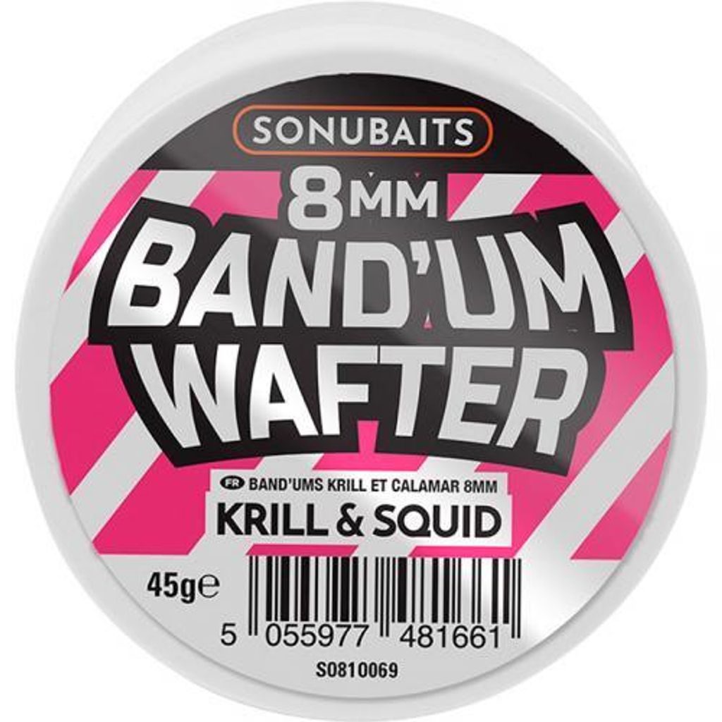 Sonubaits Krill & Squid Band'um Wafters 10 mm Immagine del prodotto 