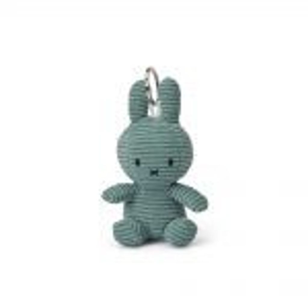 Miffy Cord-Schlüsselanhänger (grün, 10cm) Kuscheltier Produktbild 