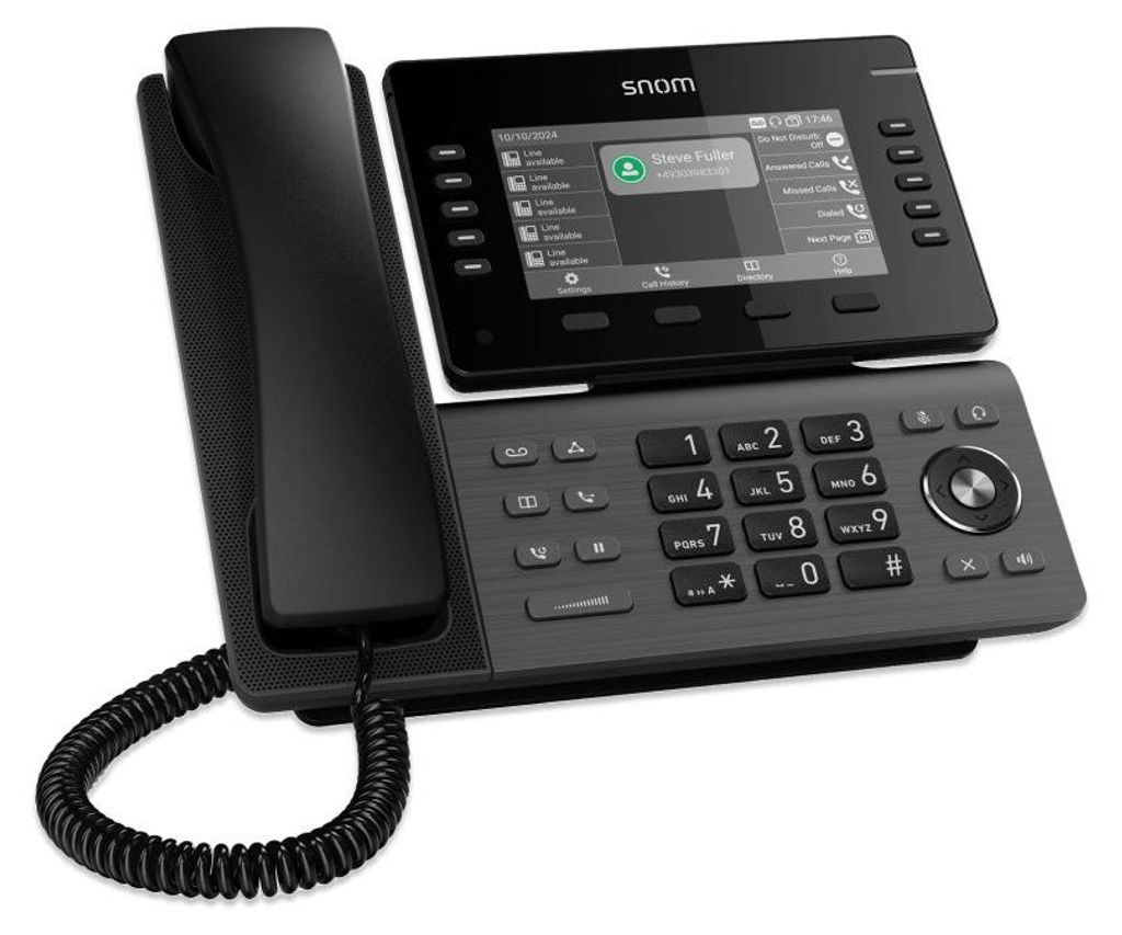 Snom D815 VOIP Telefon SIP o. Netzteil - VoIP-Telefon - Voice-Over-IP