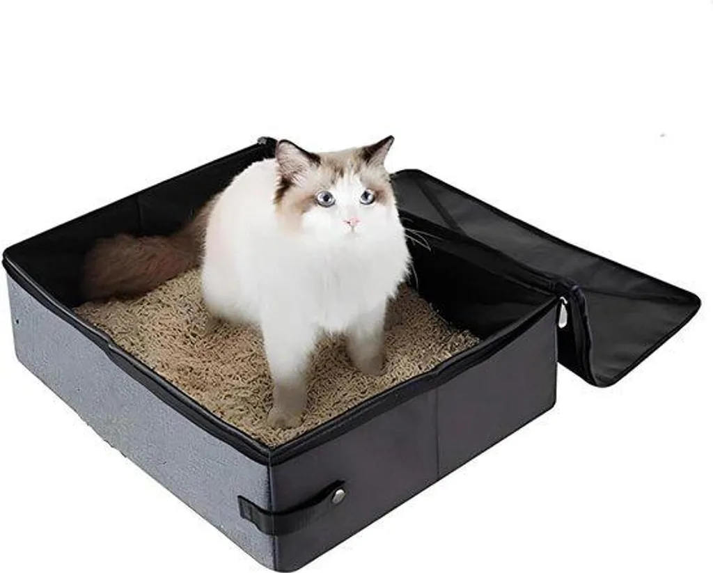 Sac de voyage pour chat 40x30 cm pliable idéal pour train et voiture