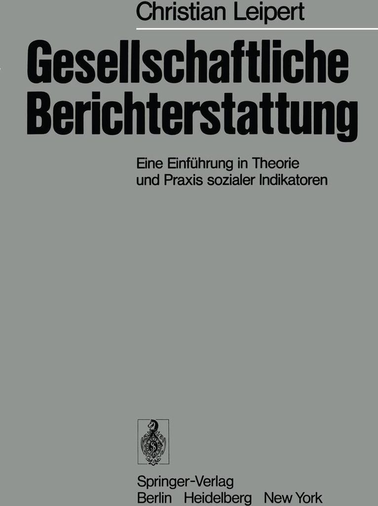 Gesellschaftliche Berichterstattung