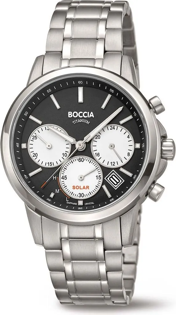 Montre Business Homme Boccia 3742-02 Idéale pour le Bureau et Soirée